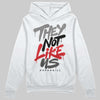 Jordan 10 Retro Shadow (2025) DopeSkill Hoodie Sweatshirt They Not Like Us Graphic Streetwear - White 