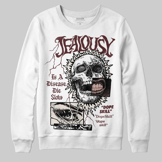 Jordan 11 “China” DopeSkill Sweatshirt Jealousy Graphic Streetwear - White