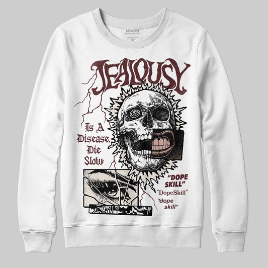 Jordan 11 “China” DopeSkill Sweatshirt Jealousy Graphic Streetwear - White