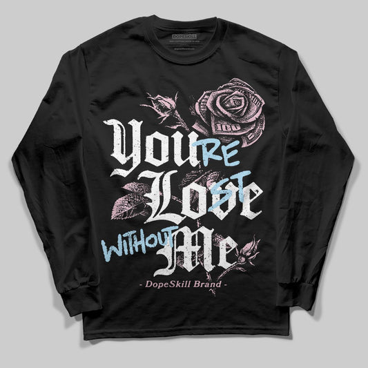 Jordan 5 OG “35th Anniversary” DopeSkill Long Sleeve T-Shirt You’re Lost Without Me Graphic Streetwear - black