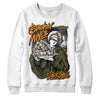 Jordan 5 “Olive” DopeSkill Sweatshirt Stackin Mines Graphic Streetwear - White