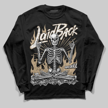 TAN Sneakers DopeSkill Long Sleeve T-Shirt Laid Back Graphic Streetwear - black