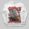 Jordan 6 “Reverse Infrared” DopeSkill Long Sleeve T-Shirt Get Rich Graphic Streetwear - White