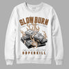 Jordan 3 Retro Palomino DopeSkill Sweatshirt Slow Burn Graphic Streetwear - White