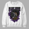 Jordan 12 “Field Purple” DopeSkill Sweatshirt New Black Queen Graphic Streetwear - White