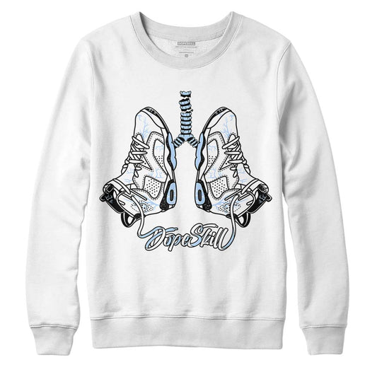 Jordan 6 “Reverse Oreo” DopeSkill Sweatshirt Breathe Graphic Streetwear - White