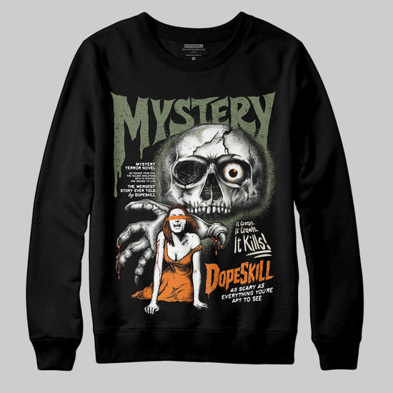Jordan 4 Retro OG SP Undefeated (2025) DopeSkill Sweatshirt Mystery Ghostly Grasp Graphic Streetwear - Black