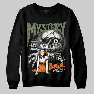 Jordan 4 Retro OG SP Undefeated (2025) DopeSkill Sweatshirt Mystery Ghostly Grasp Graphic Streetwear - Black