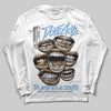 Jordan 12 Retro 'Melo' DopeSkill Long Sleeve T-Shirt The Mouth With No Droughts Graphic Streetwear - White