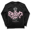 Dunk Low LX Pink Foam DopeSkill Long Sleeve T-Shirt Queen Chess Graphic Streetwear - Black