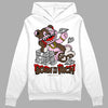 Jordan 11 Retro Neapolitan DopeSkill Hoodie Sweatshirt Born To Be Rich Graphic Streetwear