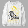 Jordan 11 Low 'Yellow Snakeskin' DopeSkill Sweatshirt Show Me The Money Graphic Streetwear - White