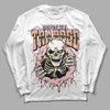 Jordan 3 GS “Red Stardust” DopeSkill Long Sleeve T-Shirt Trapped Halloween Graphic Streetwear - White 