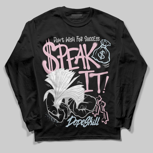 Jordan 5 OG “35th Anniversary” DopeSkill Long Sleeve T-Shirt Speak It Graphic Streetwear - Black