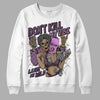 Jordan 2 “Mauve/Off-Noir” DopeSkill Sweatshirt Don't Kill My Vibe Graphic Streetwear - White 