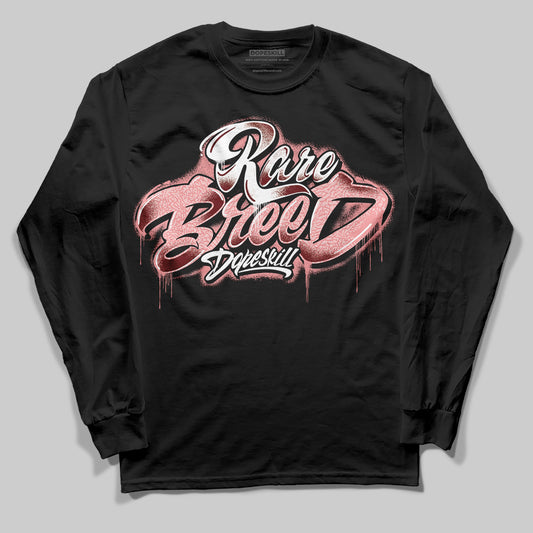 Jordan 3 Retro Valentine's Day Treat Yourself (2025) DopeSkill Long Sleeve T-Shirt Rare Breed Type Graphic Streetwear - black