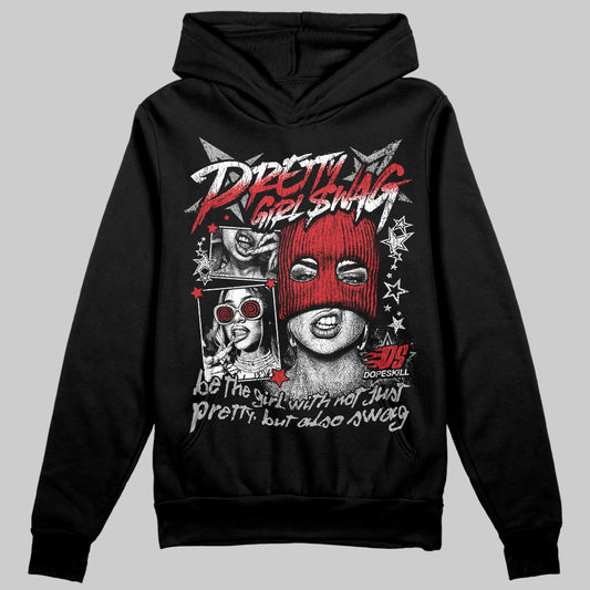 Jordan 3 OG “Black Cement” DopeSkill Hoodie Sweatshirt Pretty Girl Swag Graphic Streetwear - Black