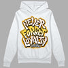 Jordan 4 "Sail" DopeSkill Hoodie Sweatshirt Never Forget Loyalty Graphic Streetwear - White 