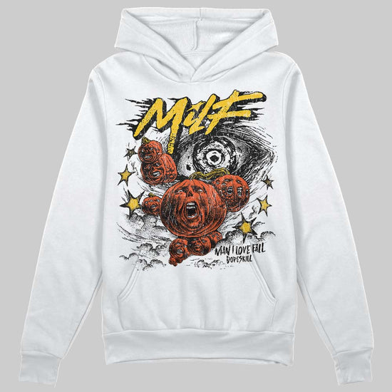 Yellow Sneakers DopeSkill Hoodie Sweatshirt MILF Graphic Streetwear - White