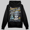 Jordan 13 “Blue Grey” DopeSkill Hoodie Sweatshirt Pretty Girl Swag Graphic Streetwear - Black