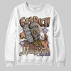 Harris Tweed x Wmns Dunk Low 'Sesame' DopeSkill Sweatshirt Get Rich Graphic Streetwear - White 