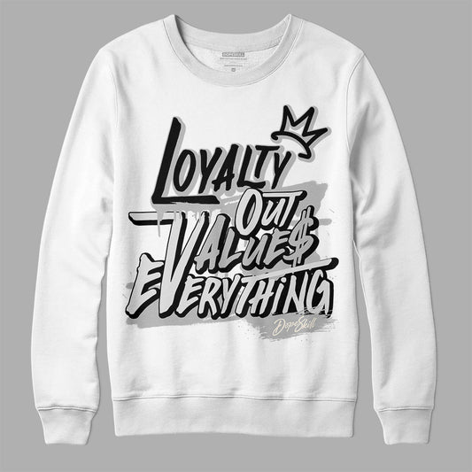 Dunk Low Cool Grey DopeSkill Sweatshirt LOVE Graphic Streetwear - White 