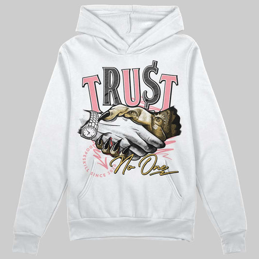 Jordan 3 GS “Red Stardust” DopeSkill Hoodie Sweatshirt Trust No One Graphic Streetwear - White