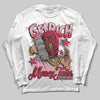 Dunk Low Valentine's Day (2026) DopeSkill Long Sleeve T-Shirt Get Rich Graphic Streetwear - White
