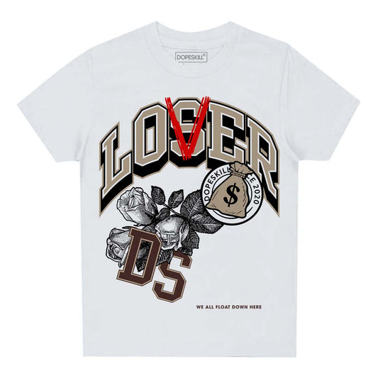 Jordan 1 High OG “Latte” DopeSkill Toddler Kids T-shirt Loser Lover Graphic Streetwear - White
