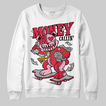 Dunk Low Valentine's Day (2026) DopeSkill Sweatshirt Money Callin' Graphic Streetwear - White