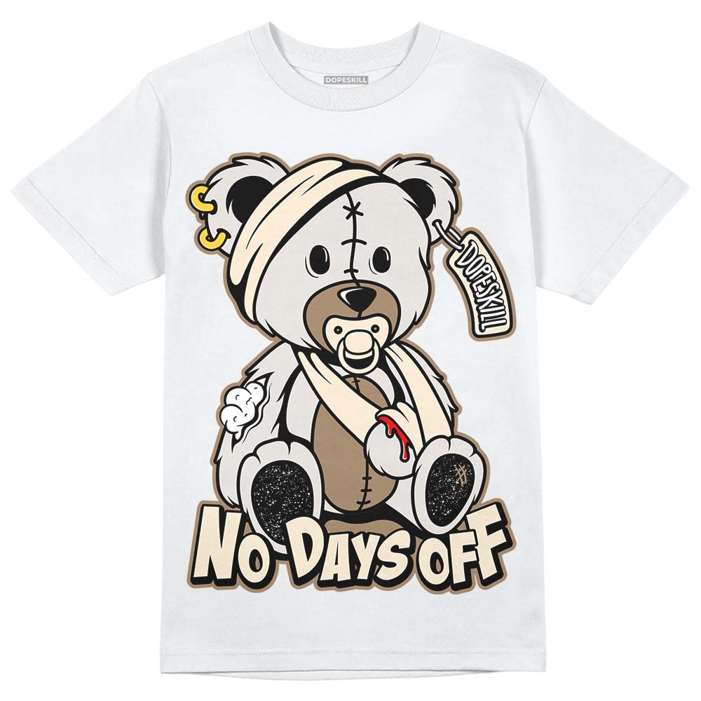 Jordan 5 SE “Sail” DopeSkill T-Shirt Hurt Bear Graphic Streetwear - White