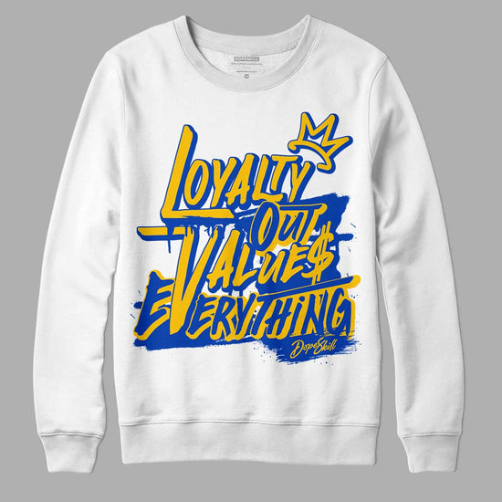 Jordan 14 “Laney” DopeSkill Sweatshirt LOVE Graphic Streetwear - White 