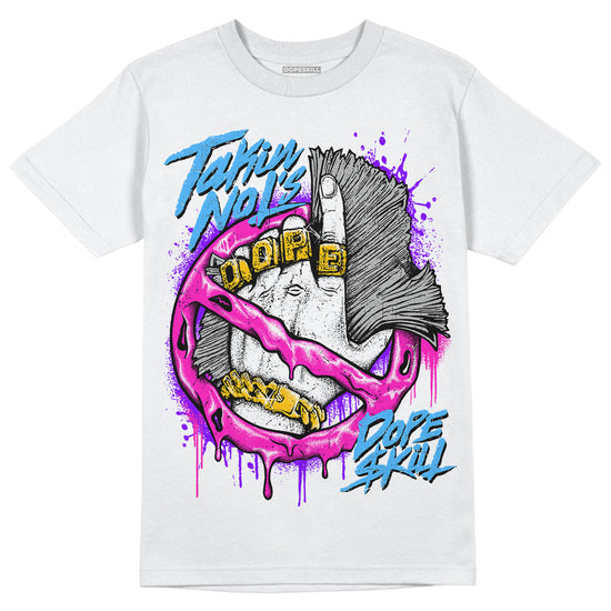 Dunk Low GS “Active Fuchsia” DopeSkill T-Shirt Takin No L's Graphic Streetwear - White 