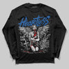 Jordan 11 Low “Space Jam” DopeSkill Long Sleeve T-Shirt Heartless Graphic Streetwear - Black