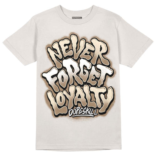 Jordan 5 SE “Sail” DopeSkill Sand T-shirt Never Forget Loyalty Graphic Streetwear