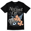 Jordan 11 Cool Grey DopeSkill T-Shirt New No Days Off Graphic Streetwear - Black