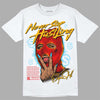 Red Sneakers DopeSkill T-Shirt Never Stop Hustling Graphic Streetwear - White 