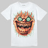 Black and White Sneakers DopeSkill T-Shirt Hellfire Graphic Streetwear - White