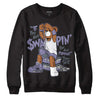 Jordan 5 Retro Low Indigo Haze DopeSkill Sweatshirt If You Aint Graphic Streetwear - Black