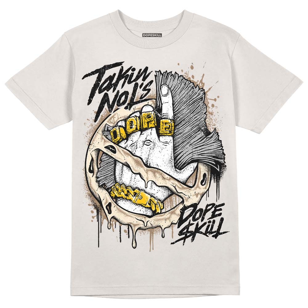 Jordan 5 SE “Sail” DopeSkill Sand T-shirt Takin No L's Graphic Streetwear