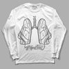 Dunk Low ‘Pure Platinum’ DopeSkill Long Sleeve T-Shirt Breathe Graphic Streetwear - White