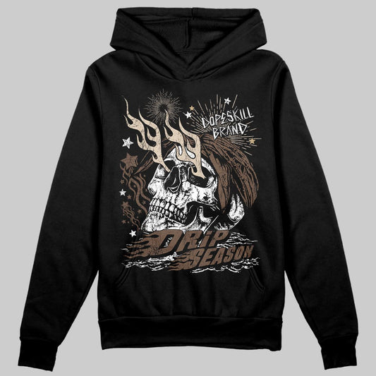 A Ma Maniére x Air Jordan 4 “Dark Mocha” DopeSkill Hoodie Sweatshirt Drip Season Graphic Streetwear - black