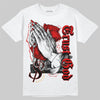 Dunk Low Gym Red DopeSkill T-Shirt Trust God Graphic Streetwear - White