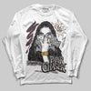 A Ma Maniére x Air Jordan 6 Retro “Smoky Mauve”⁠ DopeSkill Long Sleeve T-Shirt NPC Graphic Streetwear - White
