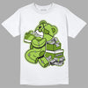Dunk Low 'Chlorophyll' DopeSkill T-Shirt Bear Steals Sneaker Graphic Streetwear - White 