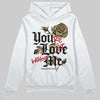 Jordan 12 Retro 'Taxi' 2025 DopeSkill Hoodie Sweatshirt You’re Lost Without Me Graphic Streetwear - White