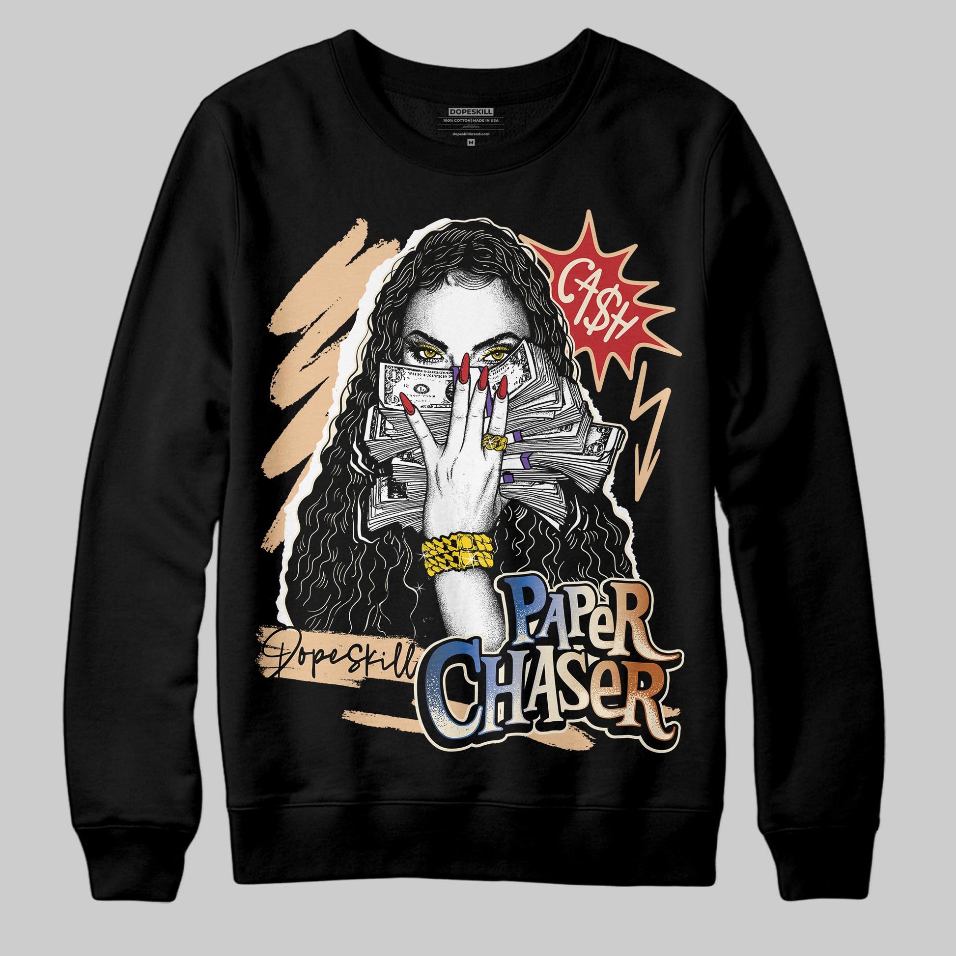 Jordan 17 Retro Low SP Infinite Archives DopeSkill Sweatshirt NPC Graphic Streetwear - Black