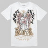Nike Air Force 1 Low Canvas “Linen” DopeSkill T-Shirt Angels Graphic Streetwear - White 
