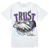 Jordan 6 "Aqua" DopeSkill T-Shirt Trust No One Graphic Streetwear - White 