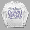 Jordan 5 Retro Low Indigo Haze DopeSkill Long Sleeve T-Shirt Queen Graphic Streetwear - White